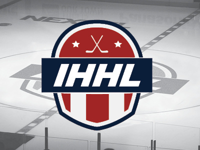 Icehouse Hockey League sports league hockey logo