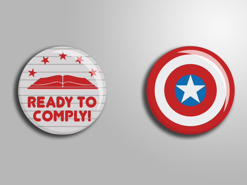 Civil War Pins civil war winter soldier captain america pins buttons comics marvel