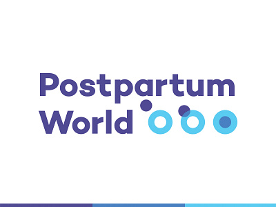 Postpartum World baby blog depression identity logo postpartum pregnant