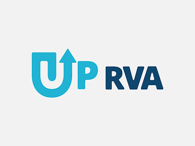 Uprva blue brand branding logo non profit non profit