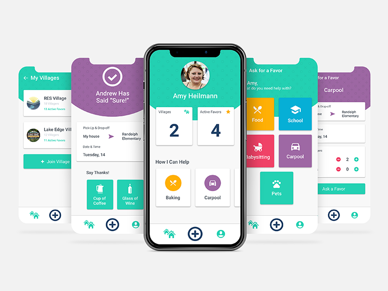 Village app community non profit non-profit mobile app