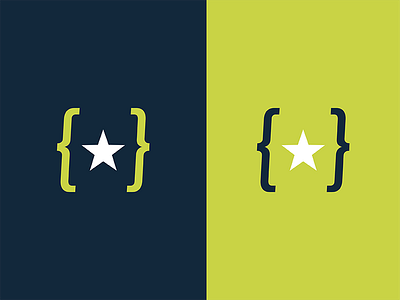 Mark from the cutting room floor conference green icon js logo navy tech