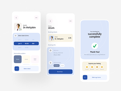 Medicare app ui v2 by Md Abir Hossain for Hilf al Digital on Dribbble