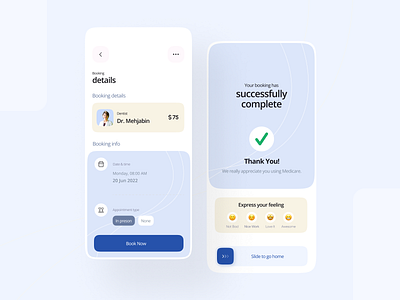 Medicare app ui v2 by Abir Hossain for Component on Dribbble