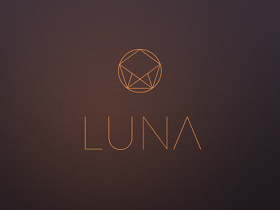 Luna Logo branding logo