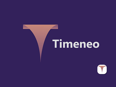 T Modern Logo. ( Timeneo )