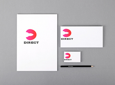D Modern Logo (Direct) brand design branding design graphic design icon illustration logo vector