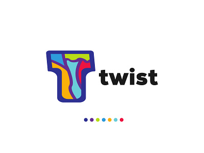 T latter mark (twist) brand design branding design graphic design icon illustration logo ui