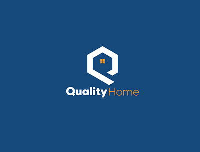 Q Home Logo (Quality Home) brand design branding design graphic design homelogo icon illustration logo realstatelogo vector