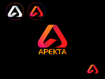 A modern logo (APEKTA) brand design branding design graphic design icon illustration logo ui vector