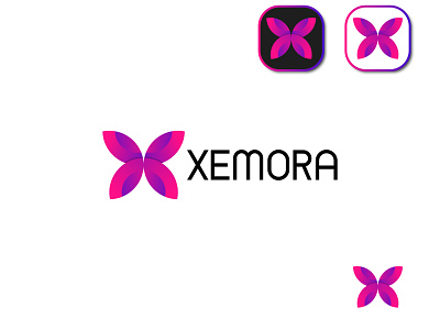 X Modern Logo | XEMORA brand design branding design graphic design icon illustration logo ui ux vector