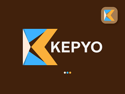 K Modern Logo - App icon Logo (KEPYO)