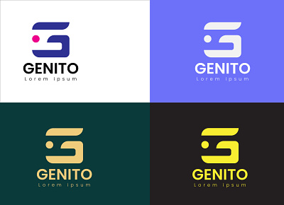 G Latter Logo (GENITO) brand design branding design graphic design icon illustration logo ui ux vector