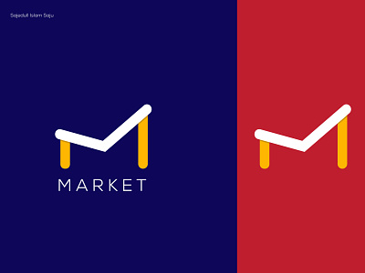 Market Logo Design brand design branding graphic design icon illustration m latter market real state