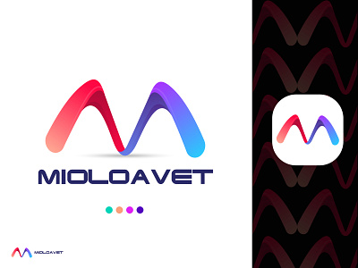 Modern M Latter Logo Design - Abstract Logo.