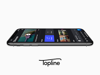Topline iPhone X app iphone music