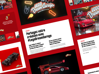 Landing Page Lego