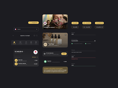 Gold Circle Application - Design System design design system interaction interaction design styleguide ui ui design