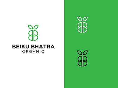 Beiku Bhatra Organic logo abstract logo brand design brand designer brand identity brand identity design branding branding design flat flat logo icon lettermark logo logo minimal minimalist logo modernlogodesign simple logo typogaphy