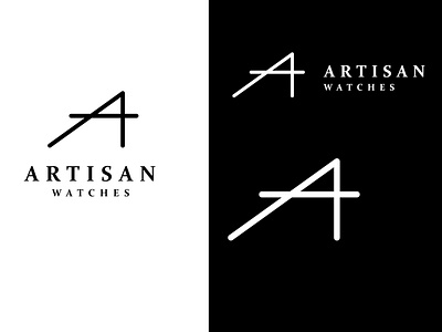 Artisan Watches Logo abstract logo brand design brand designer brand identity brand identity design branding branding design flat fonts lettermark logo logo logodesign logos minimal minimalist logo minimalistic logo modernlogodesign signature logo signature logo design simple logo