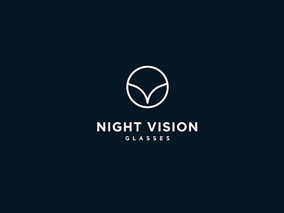 NIGHT VISION GLASSES abstract logo brand design brand designer brand identity brand identity design branding branding design lettermark logo logo design logotype minimalist logo modern logo modernlogodesign simple logo