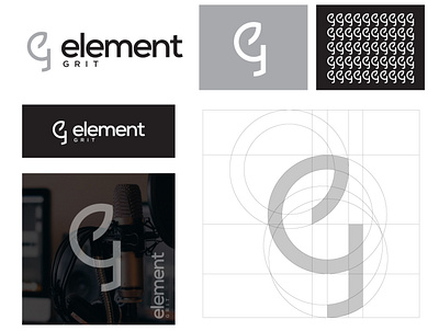 Letter E + Letter G monogram logo abstract logo brand designer brand identity brand identity design branding clean design letter e and g monogram lettermark lettermark logo logo logo design logomark minimalist modern logo modernlogodesign monogram logo simple