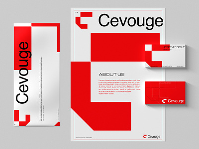 Cevouge™ architect brand identity