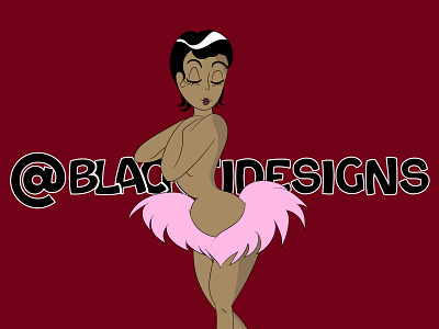 josephine adobe adobe illustrator black girl magic black history black women character design graphic designer hire me hireme instagram josephine baker original design sketch