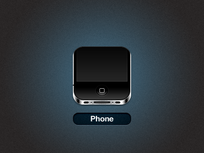 iPhone 4 iOS icon