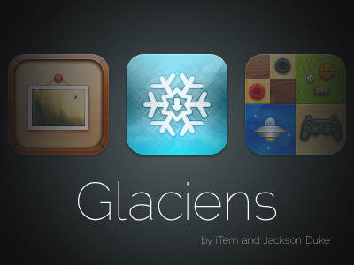 Glaciens HD release glaciens icon iphone release retina theme
