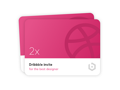 2x Dribbble Invite