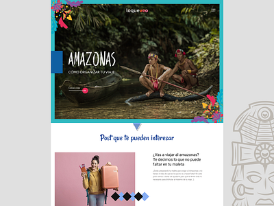 travel to the amazon design web travel traveling web design