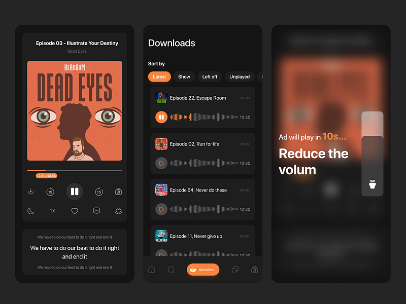 castbox-redesign-designs-themes-templates-and-downloadable-graphic