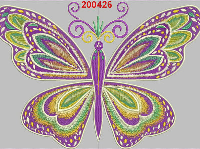 Buterfly embroidery design design embroidery fashion design illustration lace sewing stitches