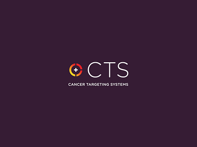 Branding: Cancer Targeting Systems bioscience brand identity branding design life science logo medical modern tech typography web design
