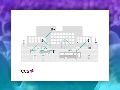 Illustrative diagram of small cell backhaul network diagram illustration mock up security tech