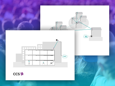 Illustrative diagram of small cell backhaul network