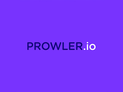 Brand Identity Design : Prowler.io ai artificial intelligence brand identity branding logo purple sans serif tech