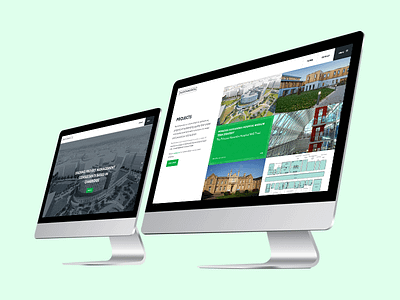 UI: Northmores brand brand design branding consultancy full screen green large format ui ux web design website website design