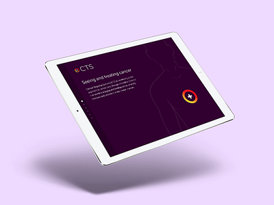 Responsive Design: CTS animation branding iconography illustration logo purple science ui ux web design website design