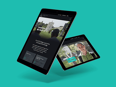 Responsive Design: Churchill College