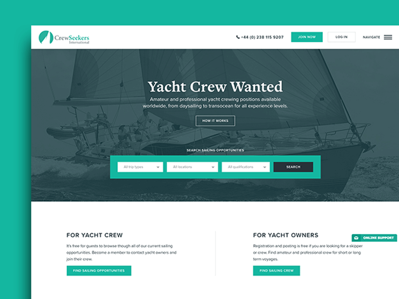 web-design-crewseekers-by-onespacemedia-on-dribbble