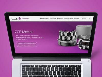 UI: CCS brand branding digital logo mockup purple ui ux web website