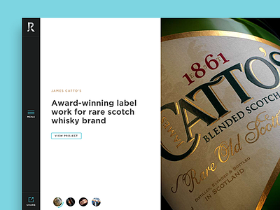 Web Design: Royston Labels design labels packaging photography products ui ux web website