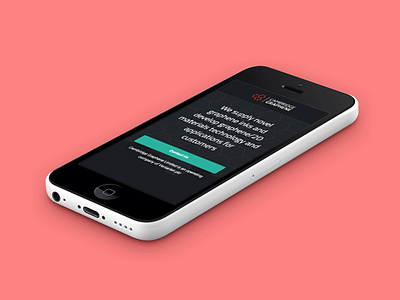 Responsive Design: Cambridge Graphene geometric graphene iphone mobile pattern responsive science tech technology ui ux website