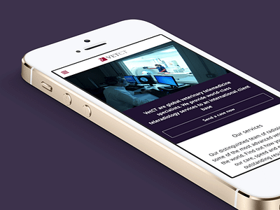 Responsive Design: VetCT animal animals bioscience mobile responsive science ui ux vet veterinary website xray