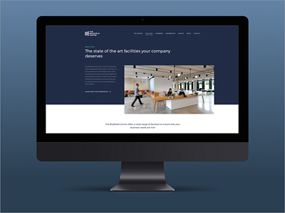 UI: The Bradfield Centre arcitecture business businesses company design digital tech technology ui ux web website