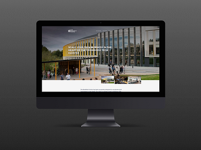UI: The Bradfield Centre arcitecture business businesses company design digital tech technology ui ux web website