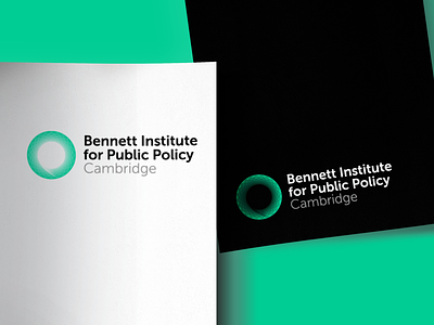 Branding: Bennett Institute for Public Policy brand branding design education global green logo policy public research university of cambridge