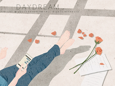 Read but never reply.｜by Daydream art design drawing illustration painting procreate